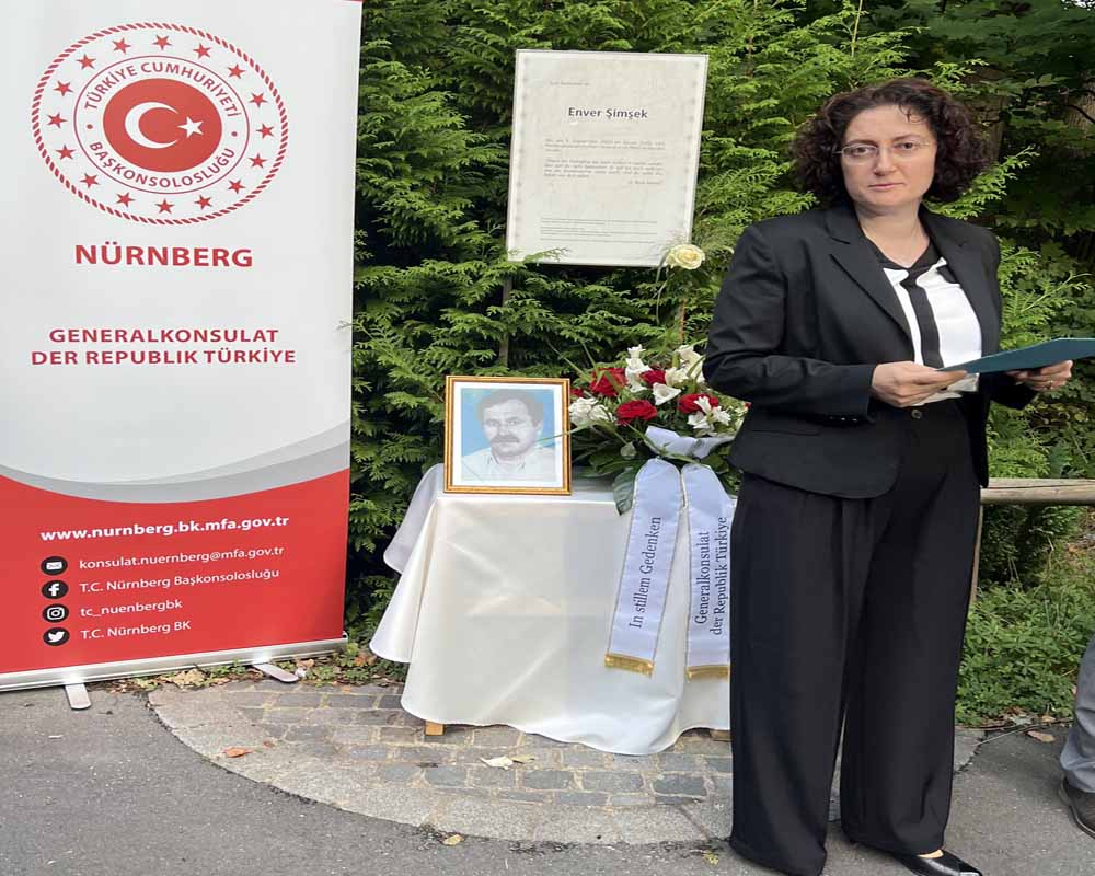 NSU Kurbanı Enver Şimşek öldürüldüğü yerde anıldı