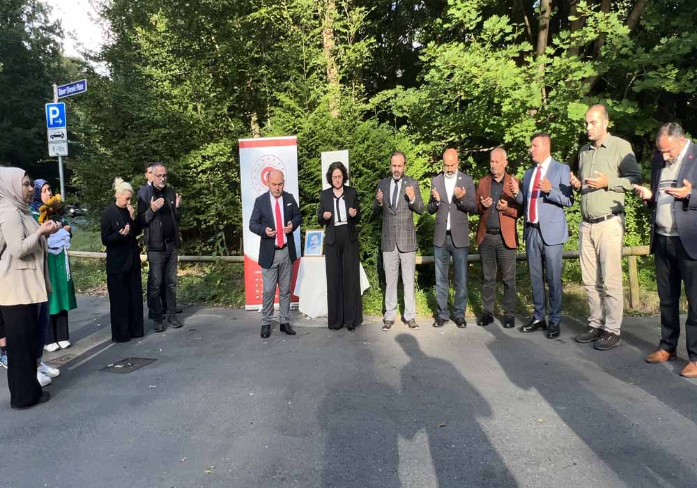 NSU Kurbanı Enver Şimşek öldürüldüğü yerde anıldı