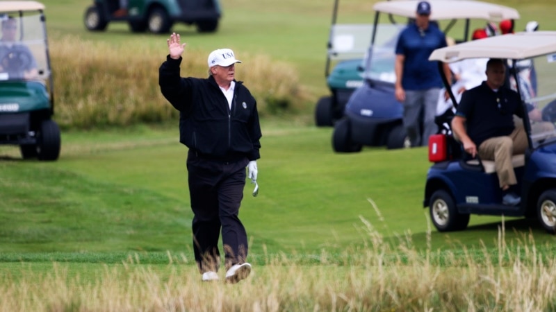 Trump'a Florida golf oynarken suikast girişimi; yara almadan kurtuldu
