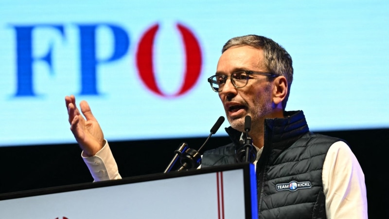Avusturya seçimlerinde zafer, aşırı sağcı Avusturya Özgürlük Partisi'nin