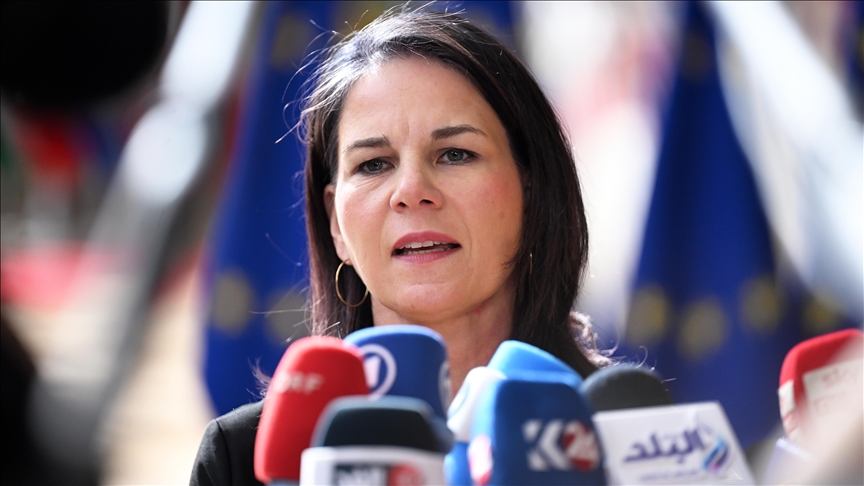 Baerbock: (İsrail-Filistin) İki devletli çözüm müzakereleri, kalıcı barış için tek seçenektir