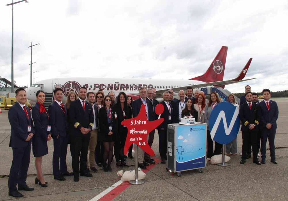 Corendon Airlines 2010 Yılından Bu Yana Nürnberg’den 1 Milyon 600 Bin Yolcu Taşıdı