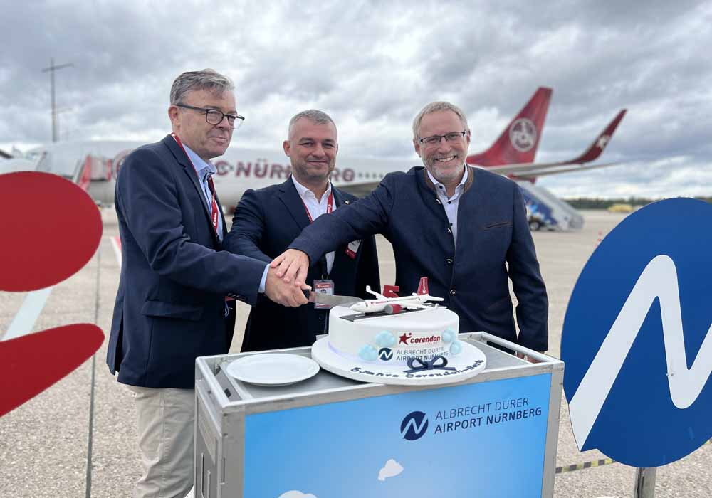 Corendon Airlines 2010 Yılından Bu Yana Nürnberg’den 1 Milyon 600 Bin Yolcu Taşıdı