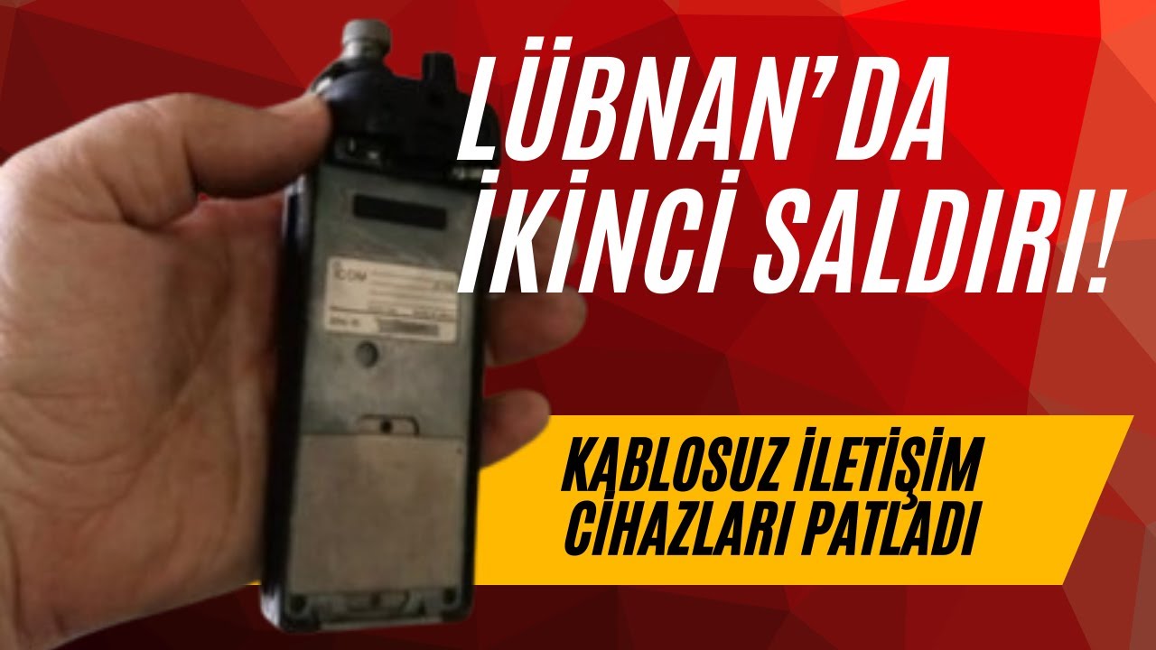 Çok sayıda kablosuz iletişim cihazı daha patladı