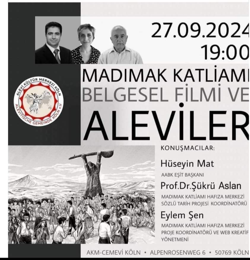 Madımak Katliamı’nı unutturmamak için kurulan sanal anıtın açılışı Köln’de