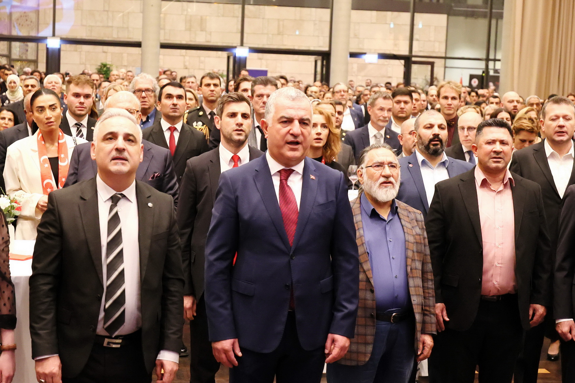 Berlin`de Türkiye Cumhuriyeti'nin 101'inci yılı kutlandı