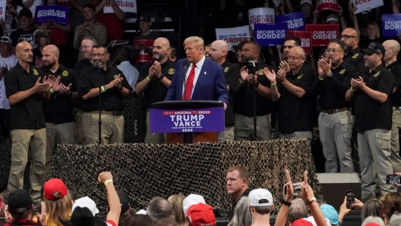 Trump’ın California'daki mitingi yakınlarında bir kişi silah bulundurma suçlamasıyla tutuklandı