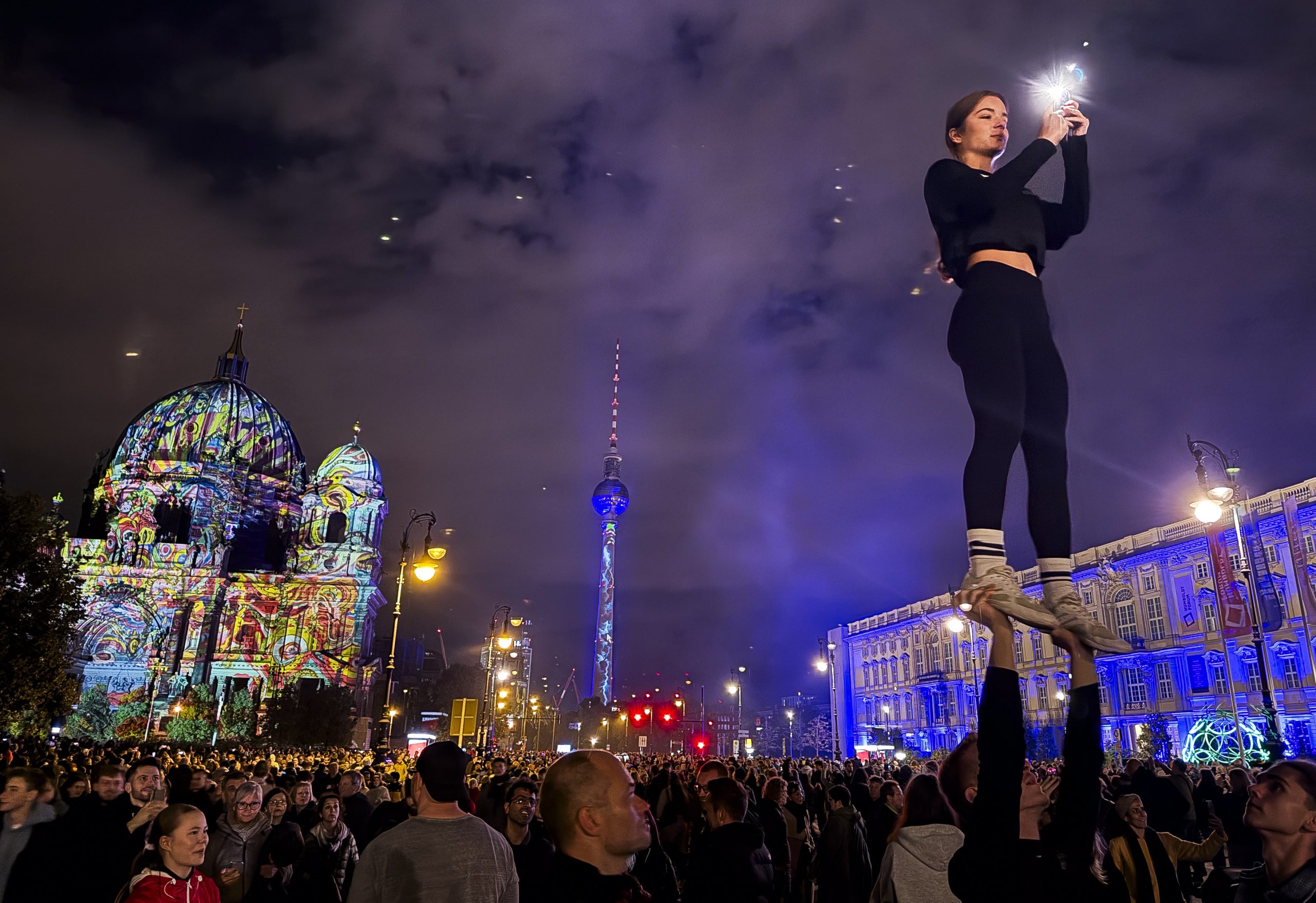 Berlin'de "Festival of Lights" Coşkusu