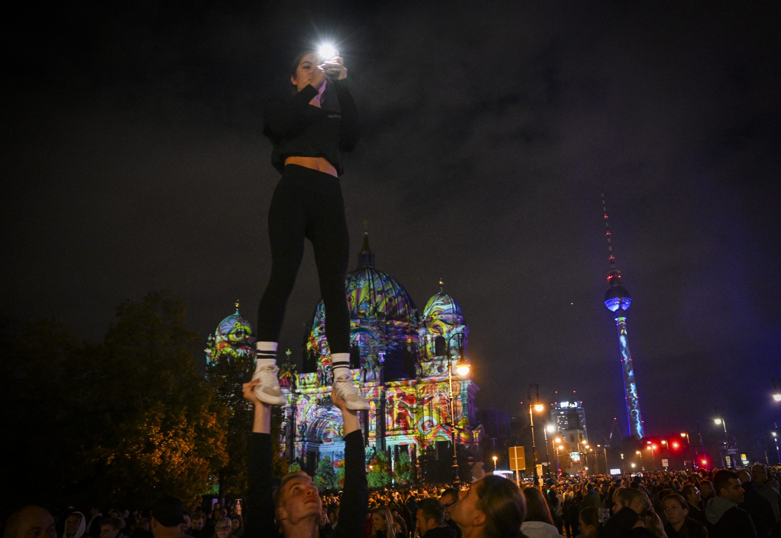 Berlin'de "Festival of Lights" Coşkusu