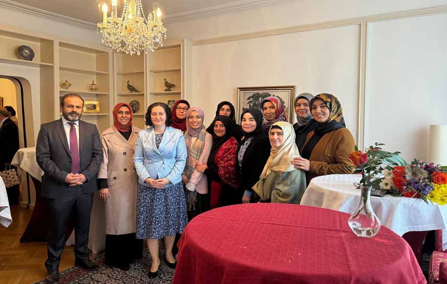 Başkonsolos Cebeci’den din görevlilerine resepsiyon