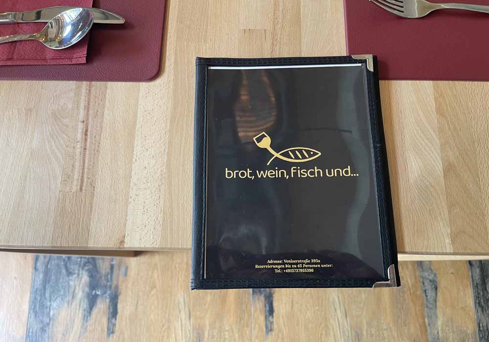 Köln-Ehrenfeld'de Yeni Balık Restoranı "Ekmek, Şarap, Balık ve…" Açıldı