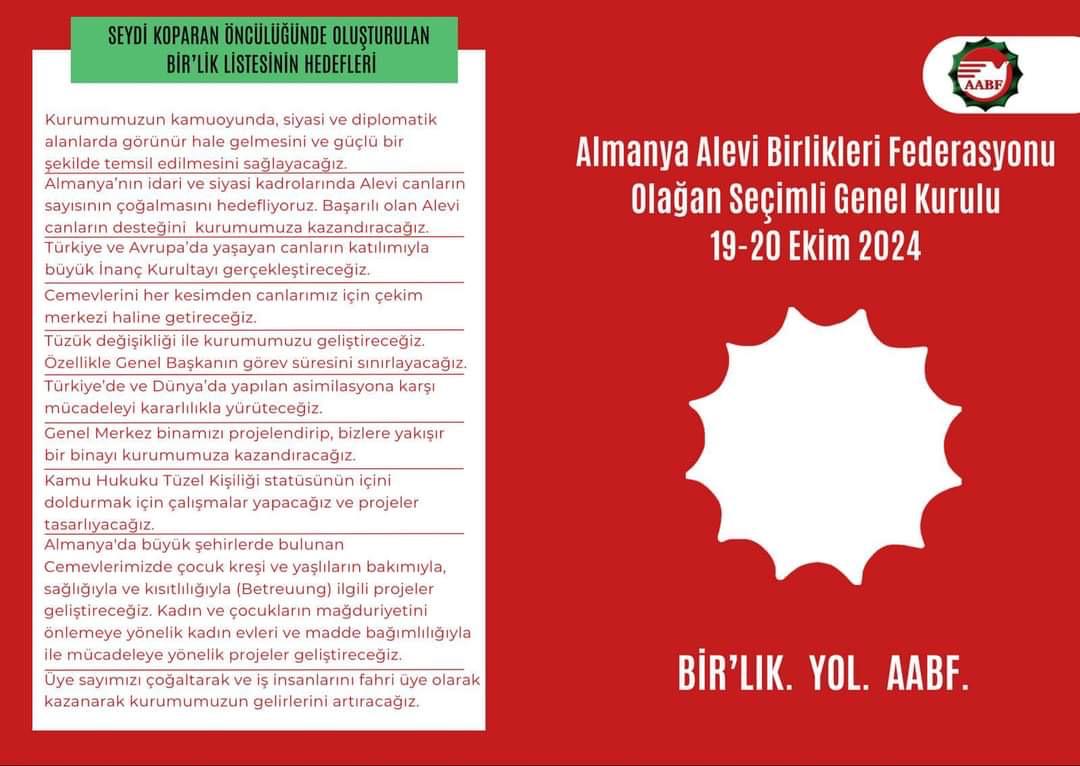 Seydi Koparan ve Ekibi AABF'de Göreve Talip
