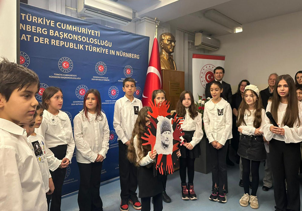Atatürk, Nürnberg’de 86. Ölüm Yıldönümünde Anıldı