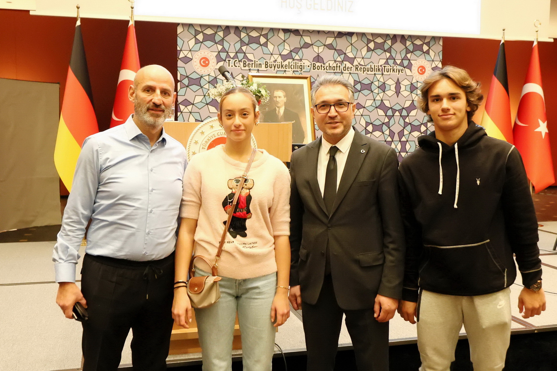 24 Kasım Öğretmenler Günü, Berlin Büyükelçiliği’nde Coşkuyla Kutlandı