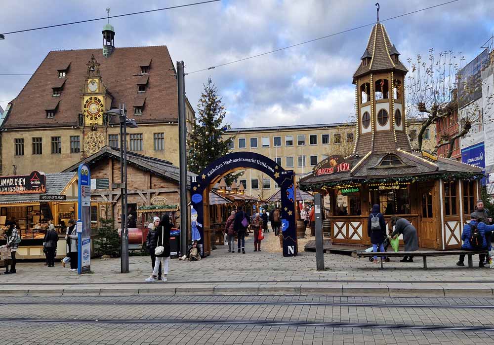 Heilbronn 'da Noel Pazarı Kapılarını Halk'a Açtı