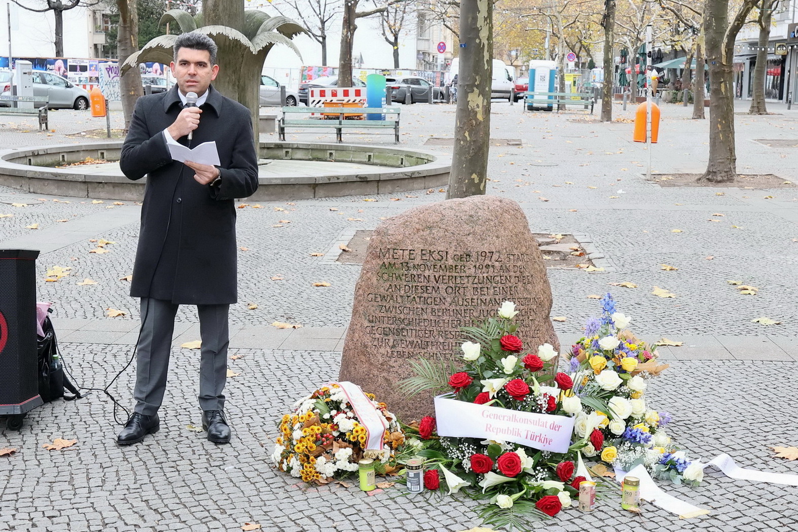 Mete Ekşi Berlin’de anıldı