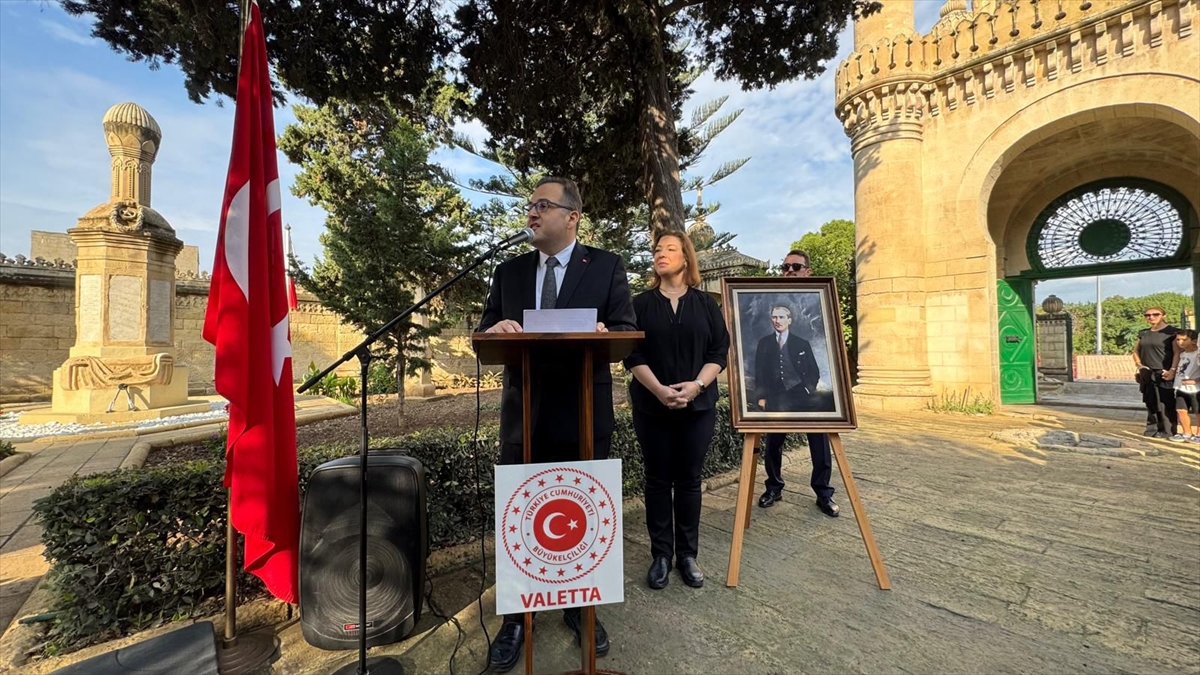 Büyük Önder Atatürk, ebediyete intikalinin 86. yılında Avrupa'da anıldı