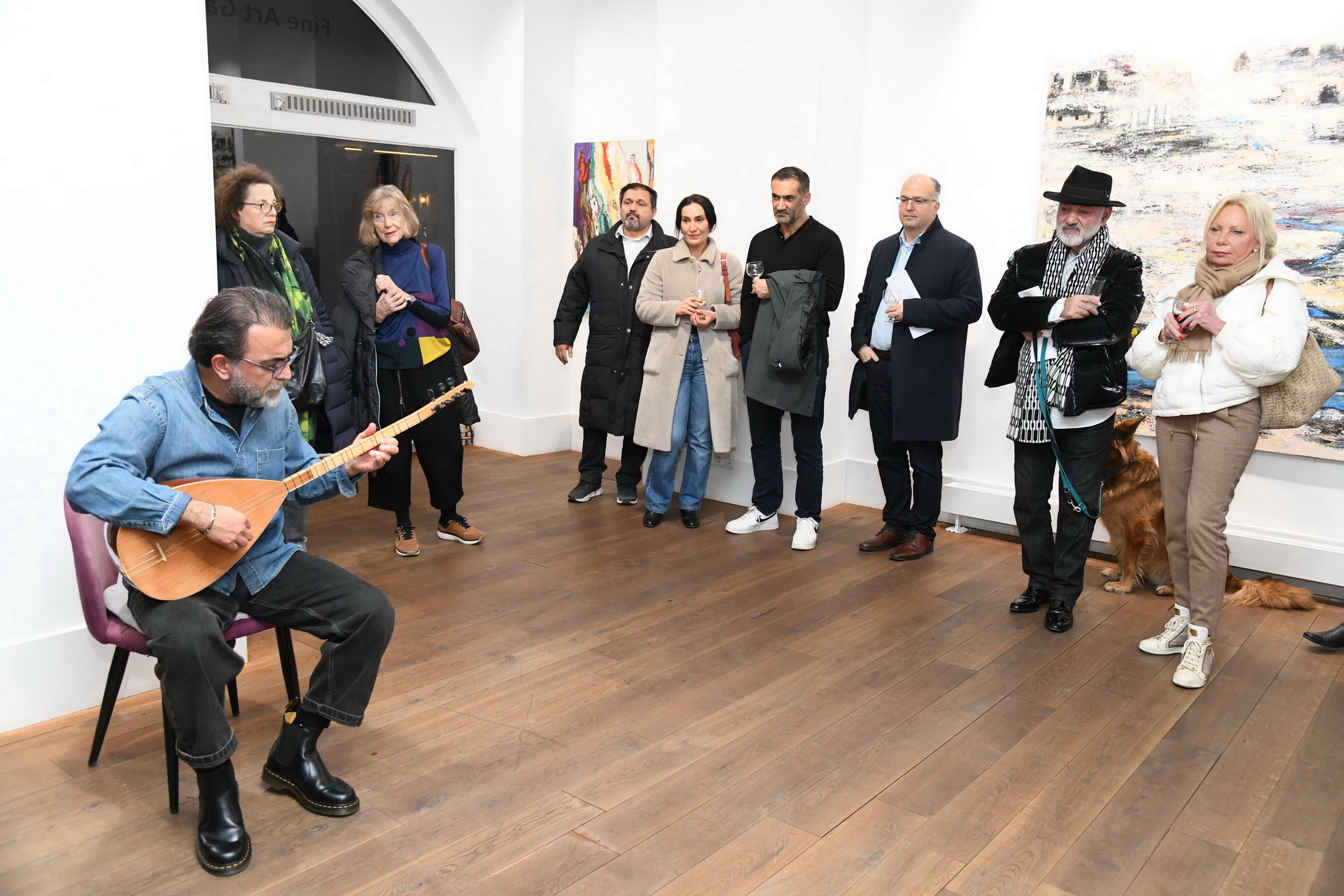 İbrahim Coşkun’un Galerie Mond’daki Sergisi Büyük İlgi Gördü