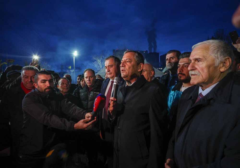 Çelebi ve Özel’den Çayırhan İşçilerine Destek