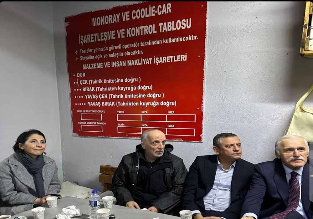 Çelebi ve Özel’den Çayırhan İşçilerine Destek