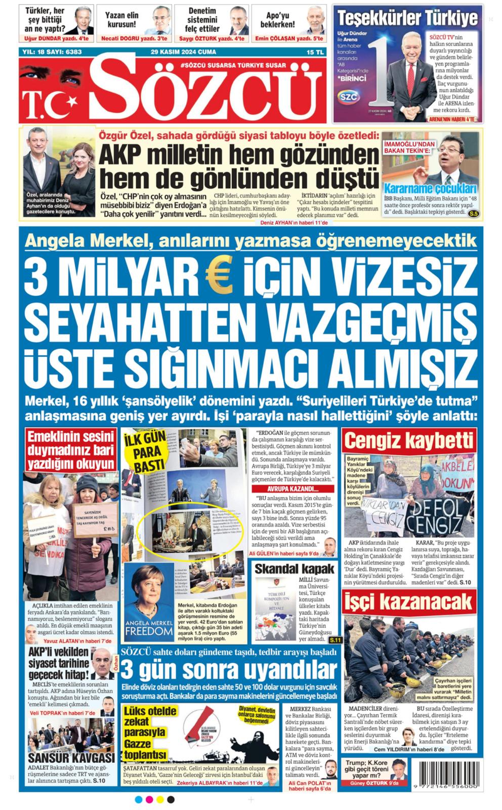 Gazeteci Ali Gülen Merkel’in Kitabını Analiz Etti