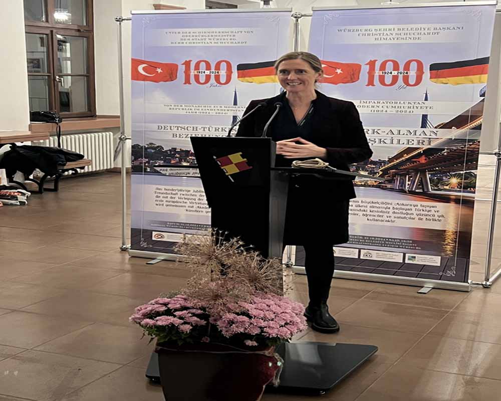 Türk-Alman ilişkilerinin 100. yılı resim sergisi etkinlikleri törenle açıldı