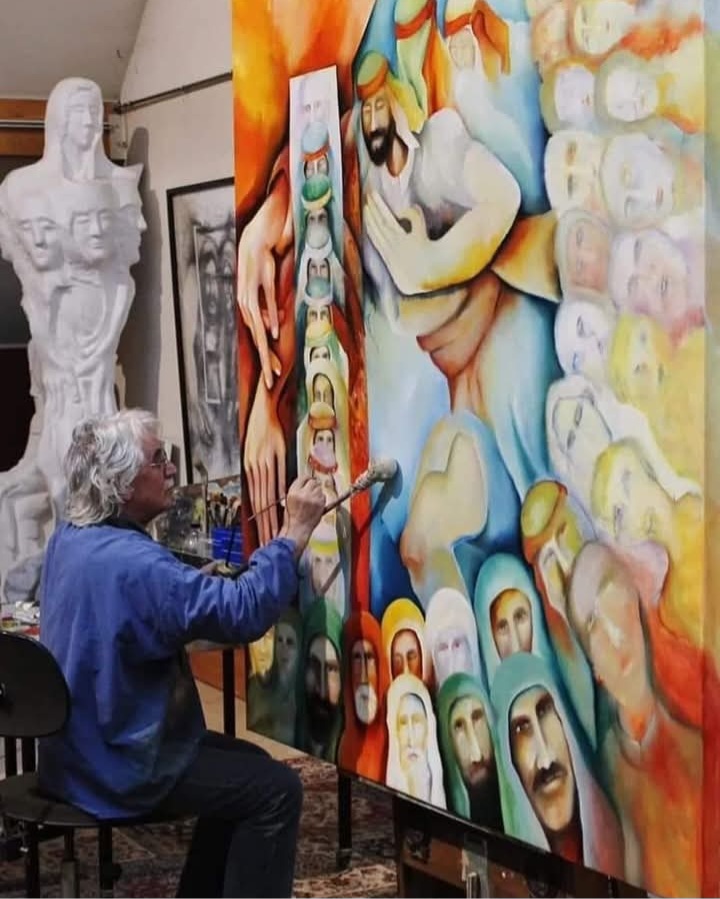 Ünlü ressam Prof. İsmail Çoban küskün veda etti