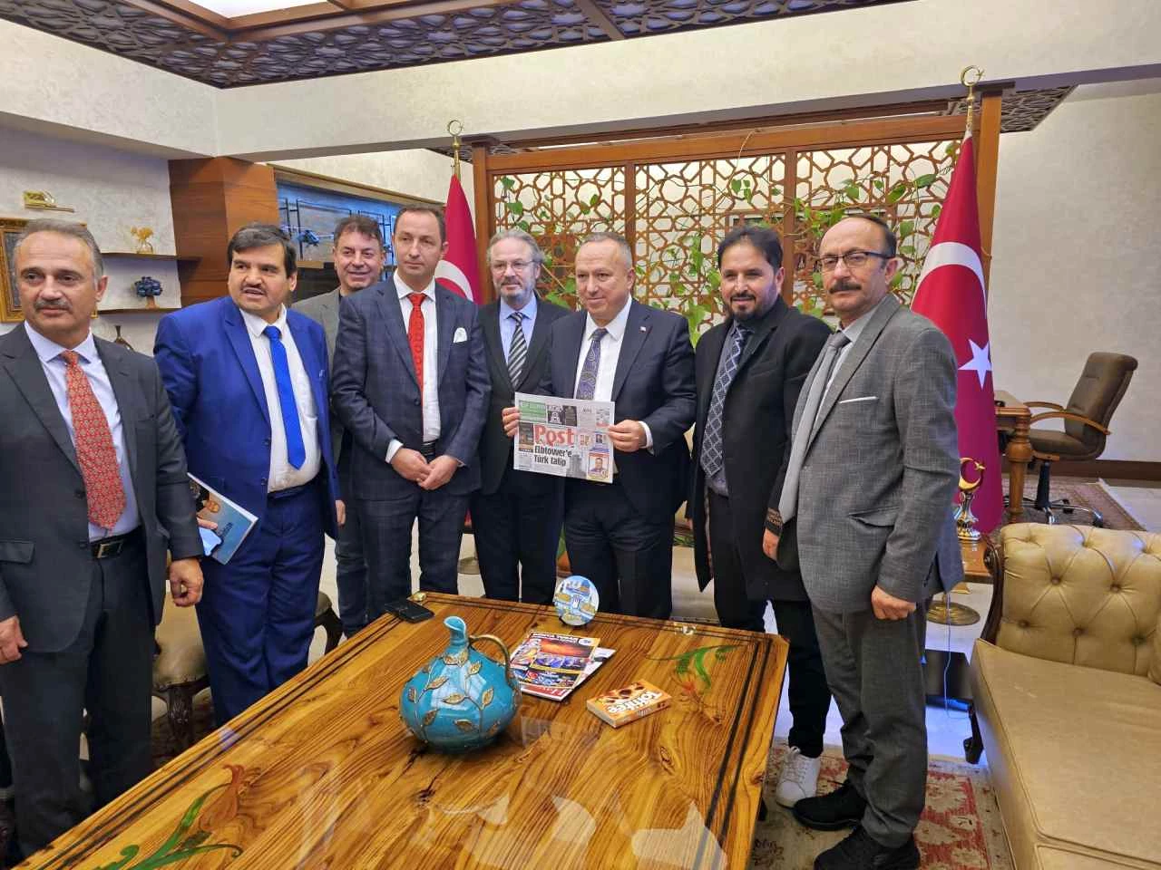HTBB Nevşehir Valisi Fidan’ı ziyaret etti