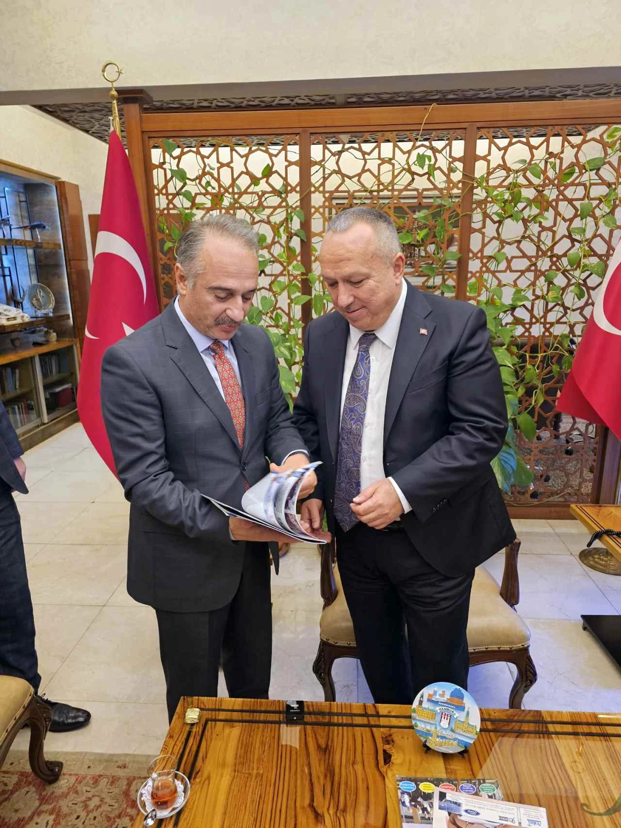 HTBB Nevşehir Valisi Fidan’ı ziyaret etti