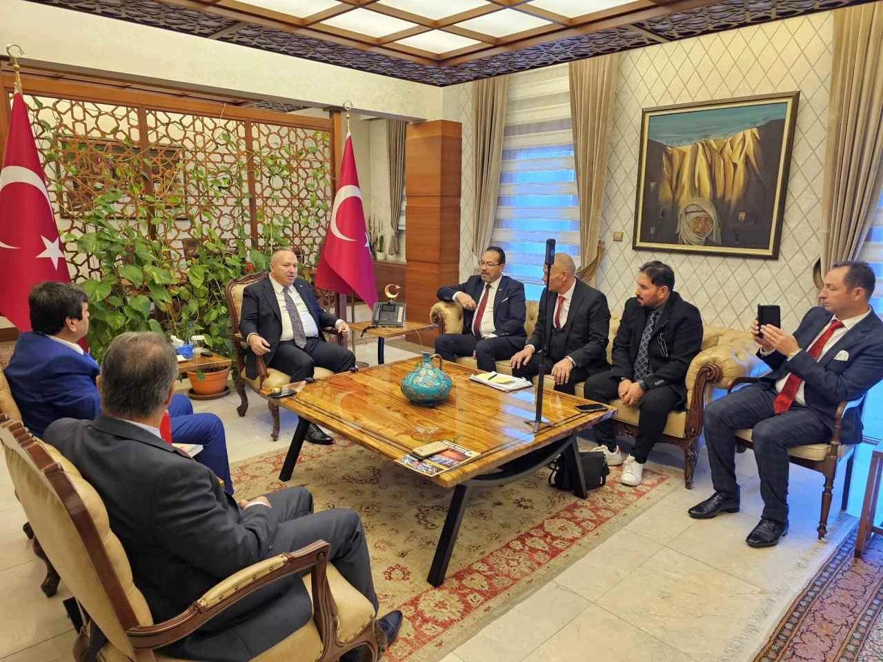 HTBB Nevşehir Valisi Fidan’ı ziyaret etti