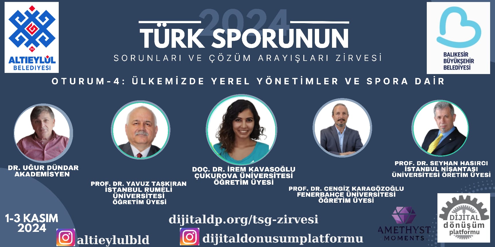Türk Sporunun Sorunları ve Çözüm Arayışları Zirvesi Başlıyor