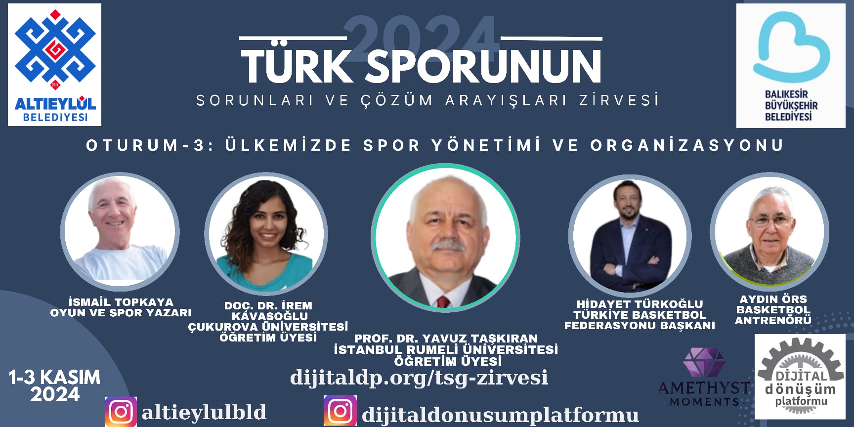 Türk Sporunun Sorunları ve Çözüm Arayışları Zirvesi Başlıyor