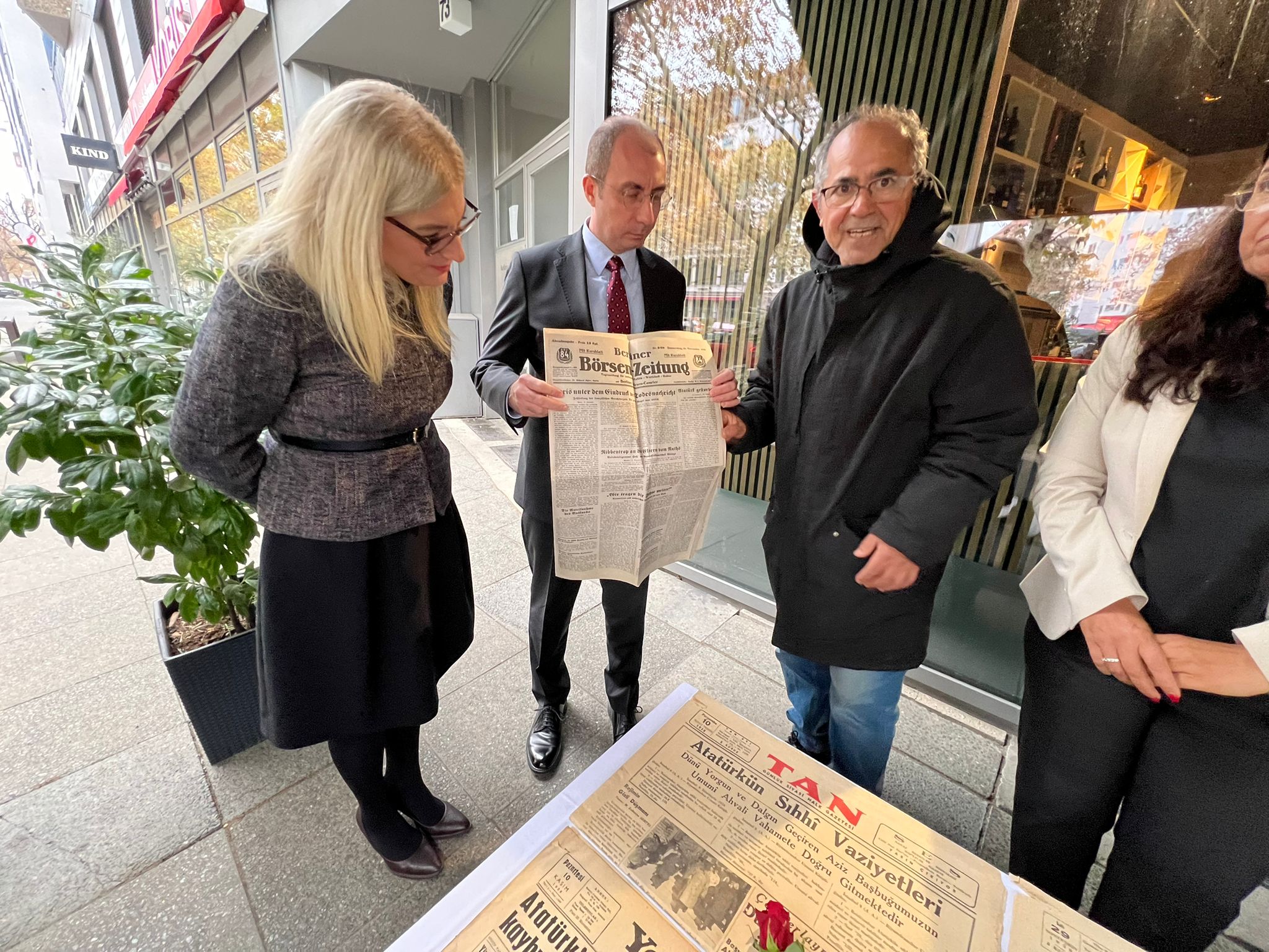 BETAK, Atatürk’ü Vefatının 86. Yıldönümünde Berlin’de Andı