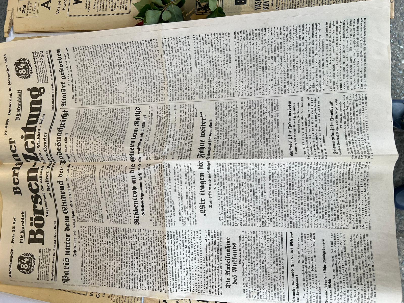 BETAK, Atatürk’ü Vefatının 86. Yıldönümünde Berlin’de Andı