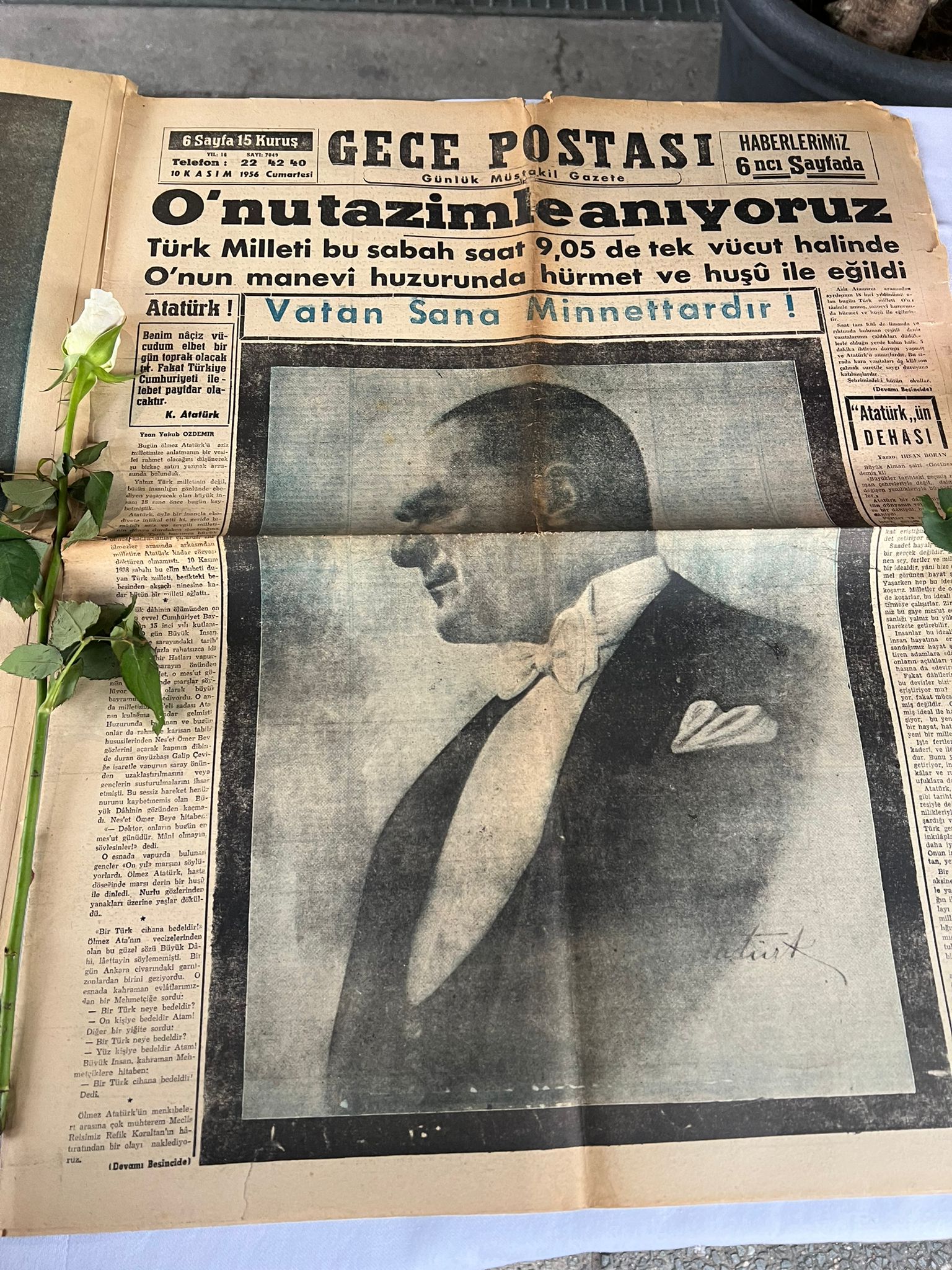 BETAK, Atatürk’ü Vefatının 86. Yıldönümünde Berlin’de Andı