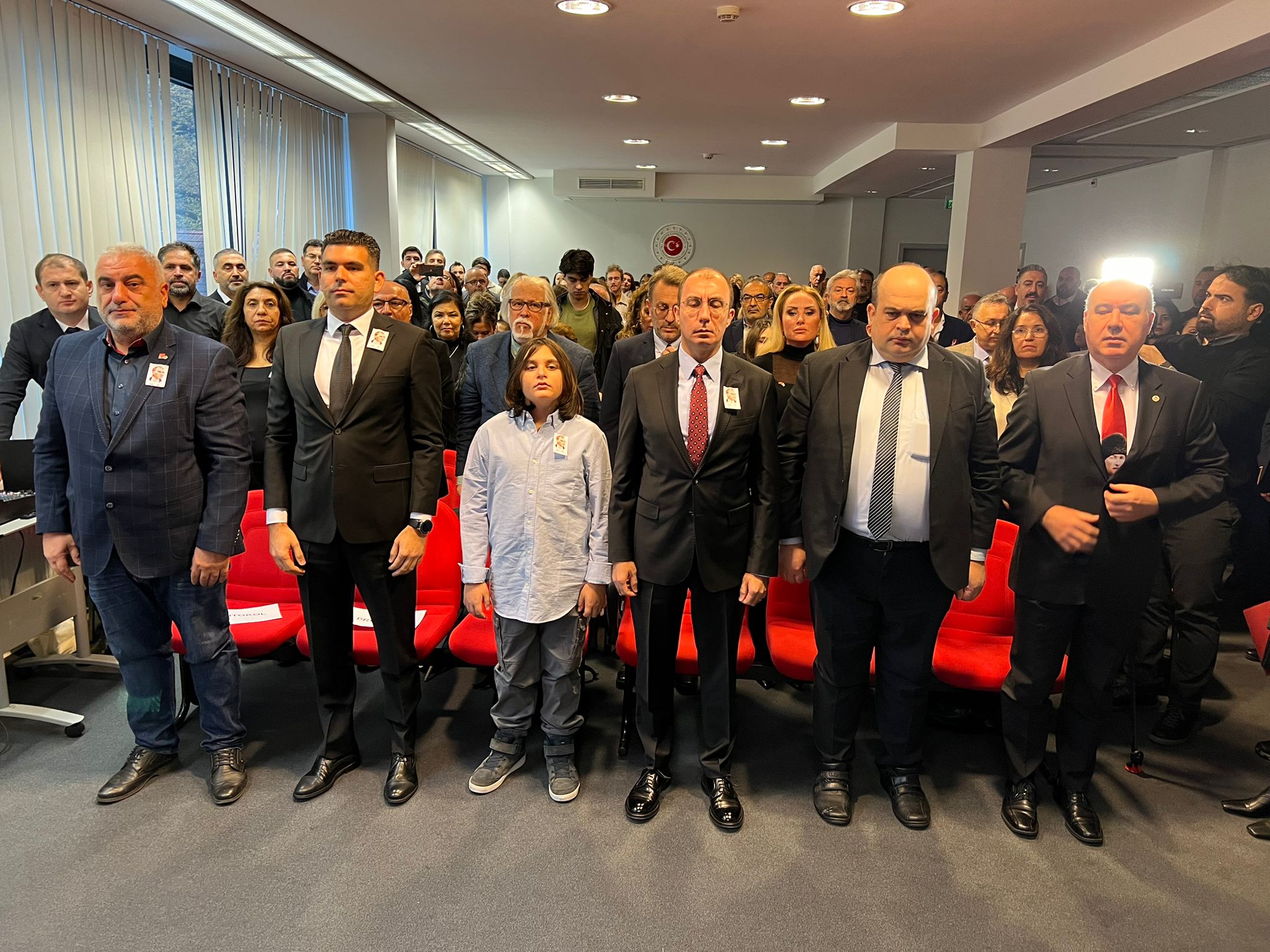 Büyük Önder Atatürk, ebediyete intikalinin 86. yılında Avrupa'da anıldı