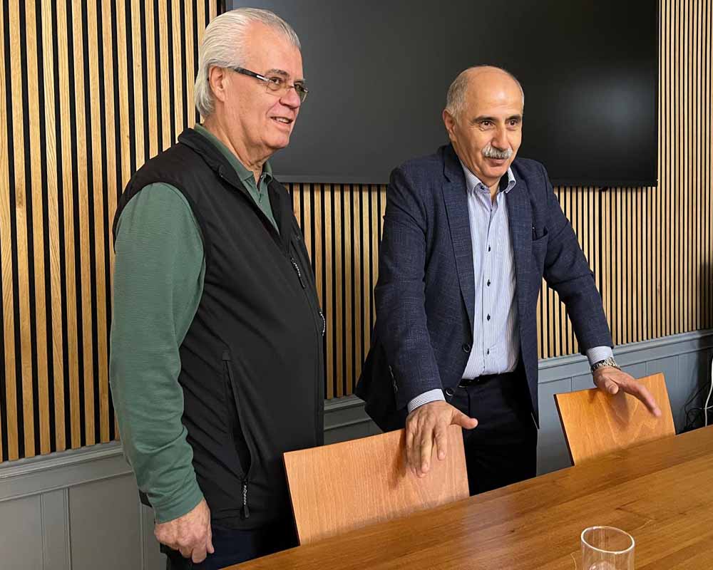 Merdan Yanardağ Berlin'de Türk İş İnsanlarıyla Buluştu
