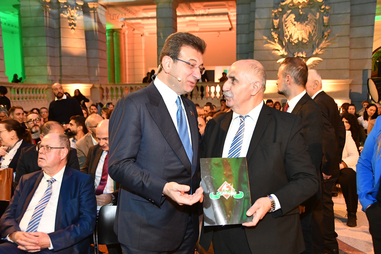 İmamoğlu Berlin'de Türk Alman ilişkilerinin önemini vurguladı