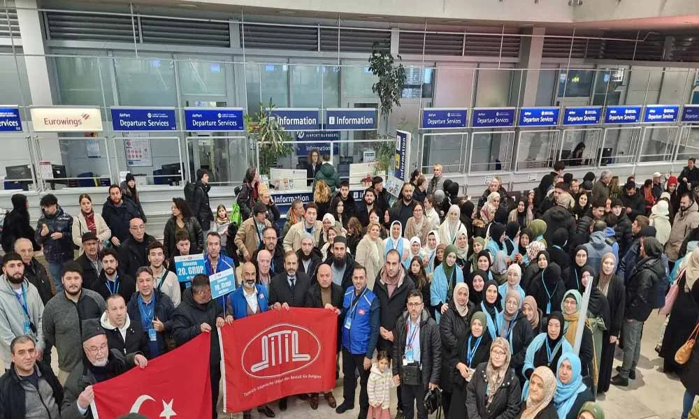 Kuzey Bavyera’dan 147 Kişilik Kafile Kutsal Topraklara Uğurlandı