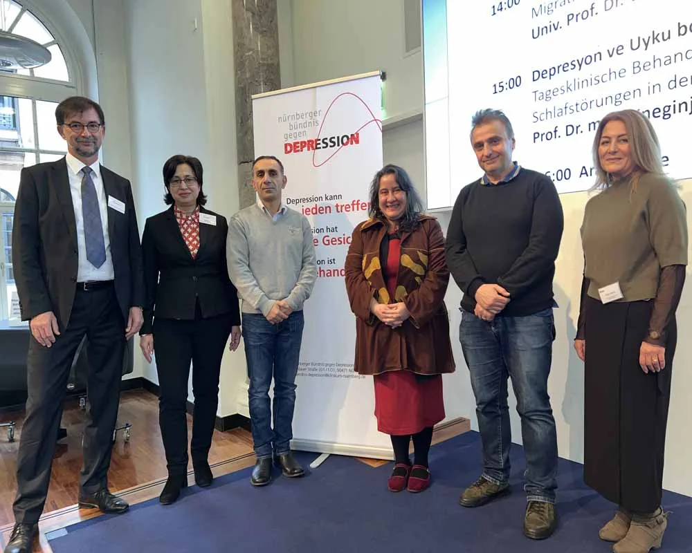 Nürnberg'de "Antidepresyon Günü" Düzenlendi