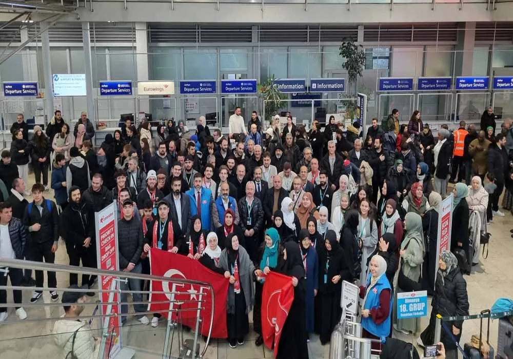 Kuzey Bavyera’dan 147 Kişilik Kafile Kutsal Topraklara Uğurlandı