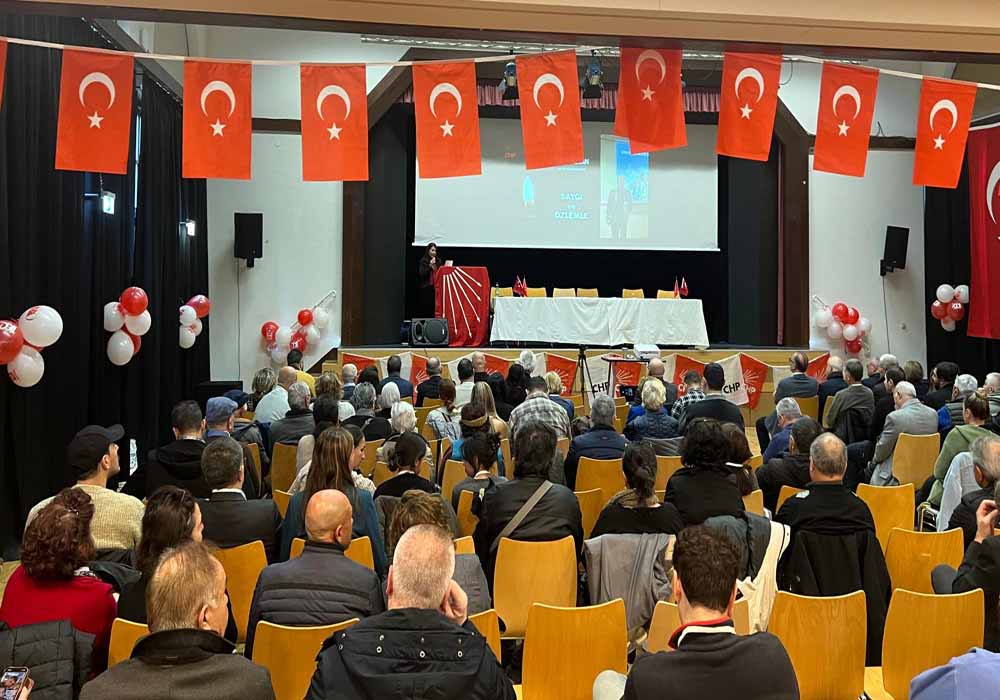 CHP Württemberg Birliği Olağan Genel Kurulu Gerçekleşti