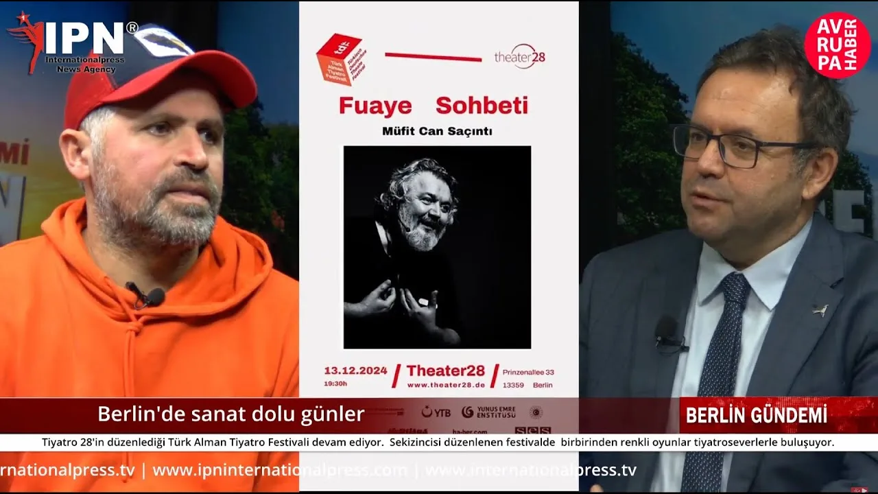 Tiyatro 28’in düzenlediği Türk Alman Tiyatro Festivali devam ediyor