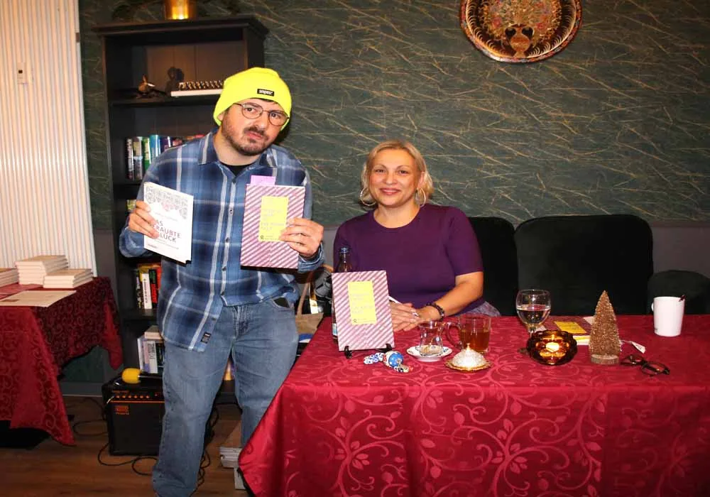 Rukiye Çankıran ve Aşır Özek’in Sazlı-Sözlü Kitap Akşamı: “Helga ve Latife ile Çay Keyfi”