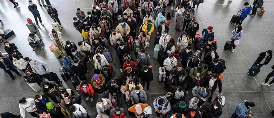 Çin’de Bahar Bayramı döneminde ülke içinde 9 milyar seyahat bekleniyor