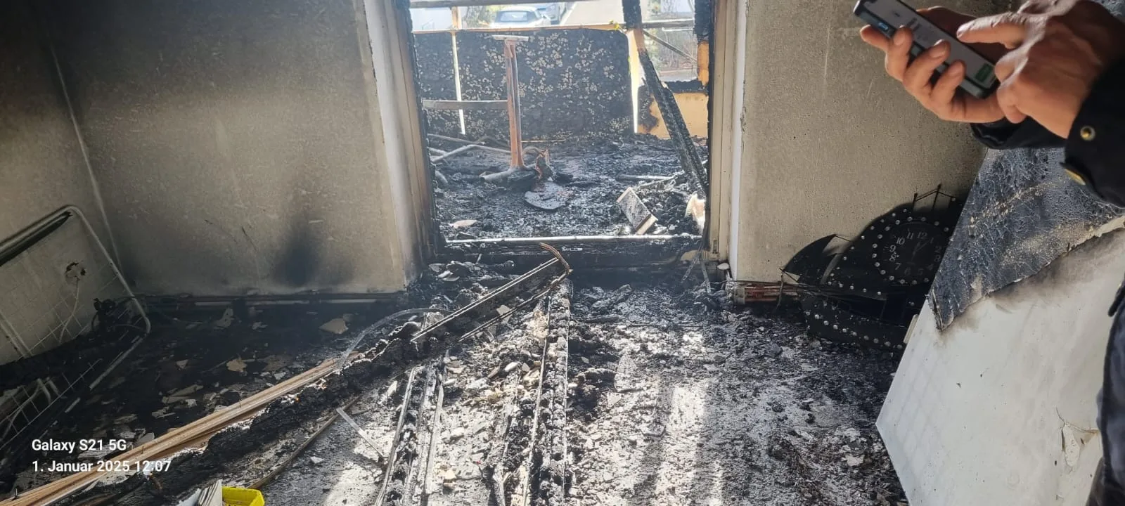 Felbach Türk Derneği Başkanı Hüseyin Babuşcu’nun Evi Küle Döndü