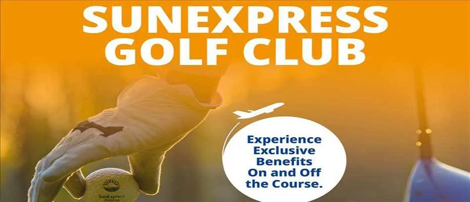 SunExpress’ten golf tutkunlarına özel üyelik programı