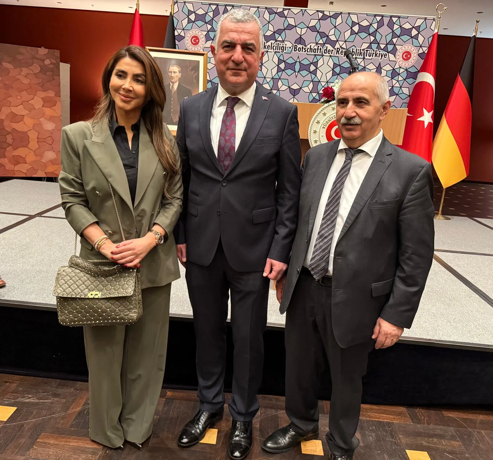 Büyükelçi Şen’den Berlin’e Duygusal Veda Resepsiyonu