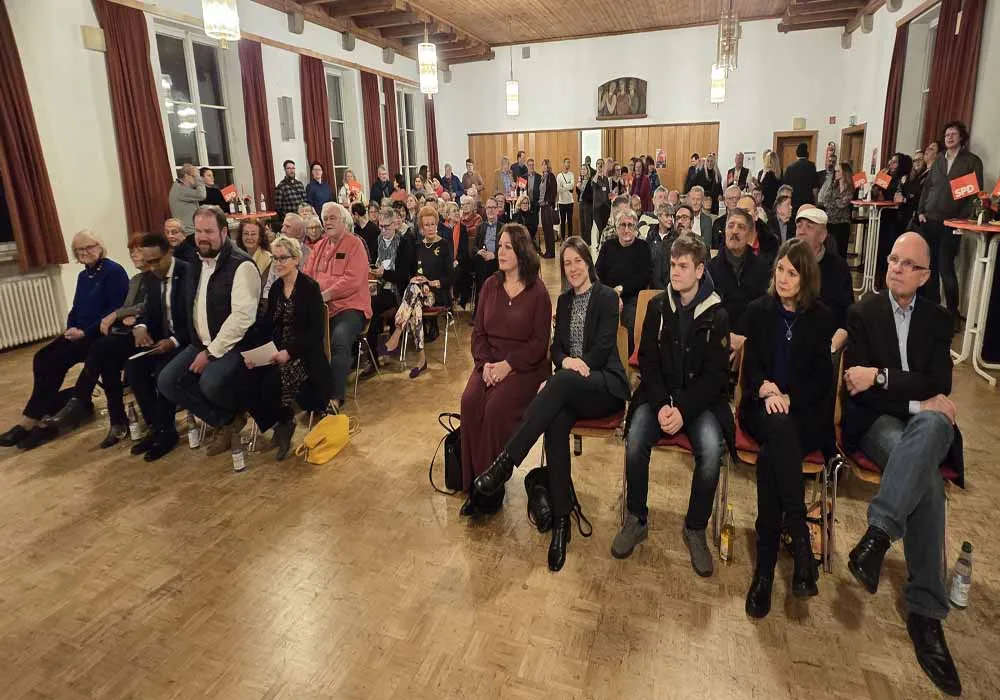 Nürnberg SPD'nin Üç Bölge Teşkilatından Görkemli Yeni Yıl Resepsiyonu