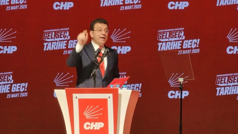 İmamoğlu CHP’nin cumhurbaşkanı adayını belirlemek üzere yapacağı ön seçim için kampanyasını başlattı